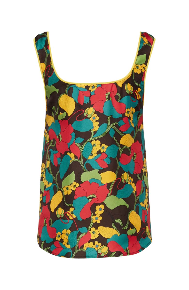 La DoubleJ Twirl Top Vines Brown, Alternate, color,