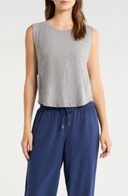 Year of Ours Flow Crop Muscle Tank