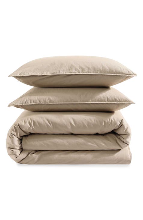 Nordstrom Ultra Soft hotsell Goose Down Alternative Reversible Comforter Cream King