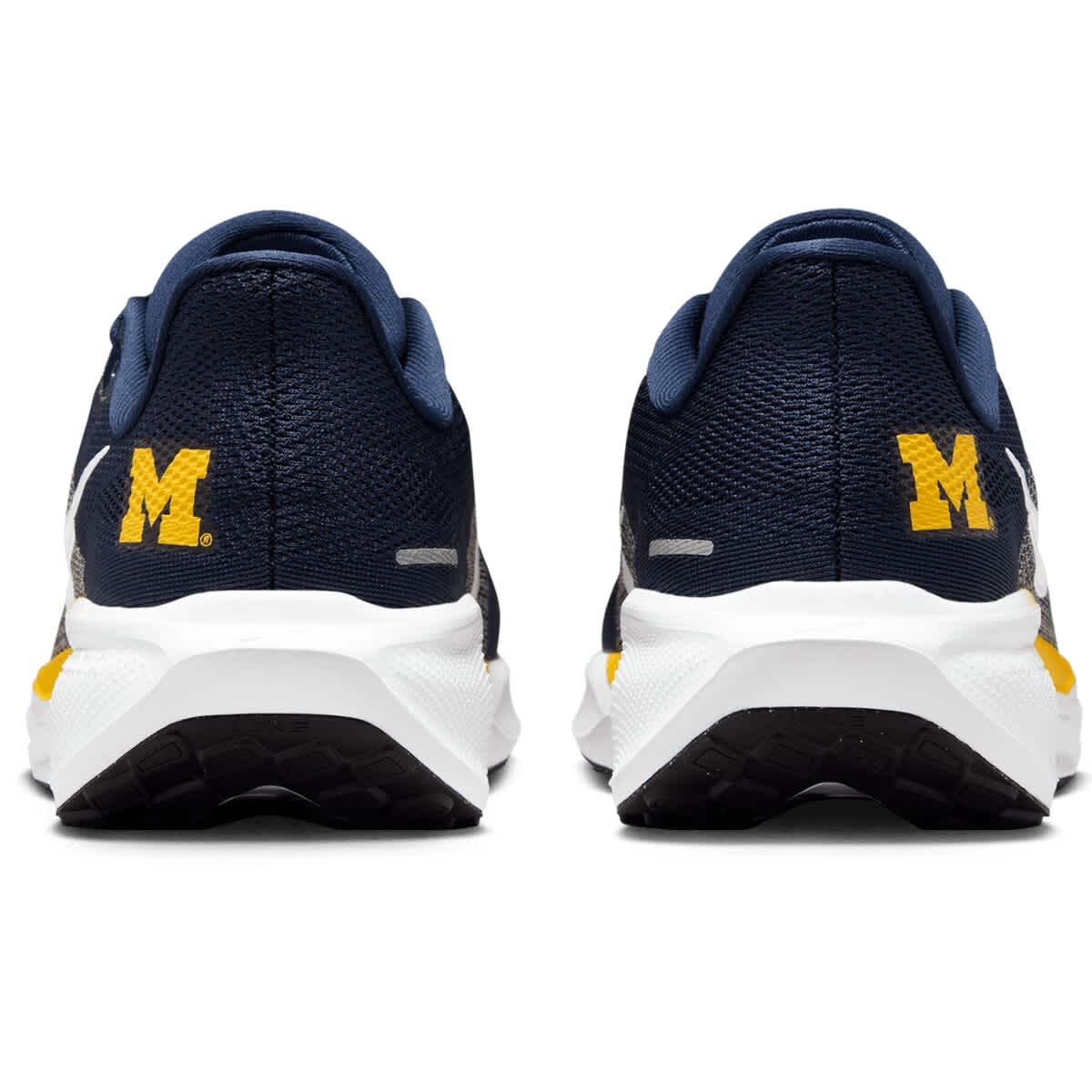 Nike Unisex Nike Navy Michigan Wolverines Zoom Pegasus 41 Running Shoes, Alternate, color, Navy