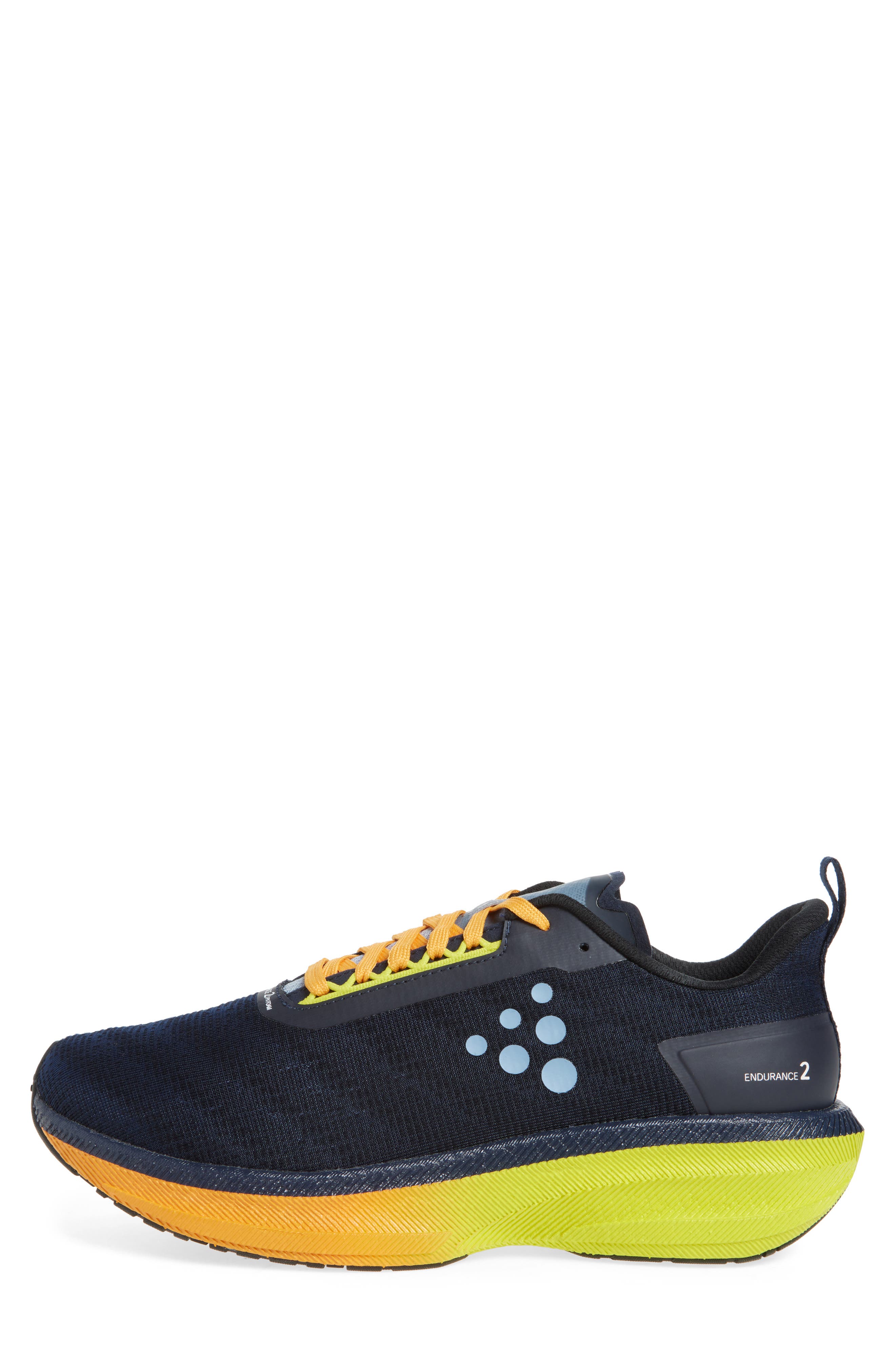 Craft Endurance 2 Running Shoe, Alternate, color, Blaze-Sulfur