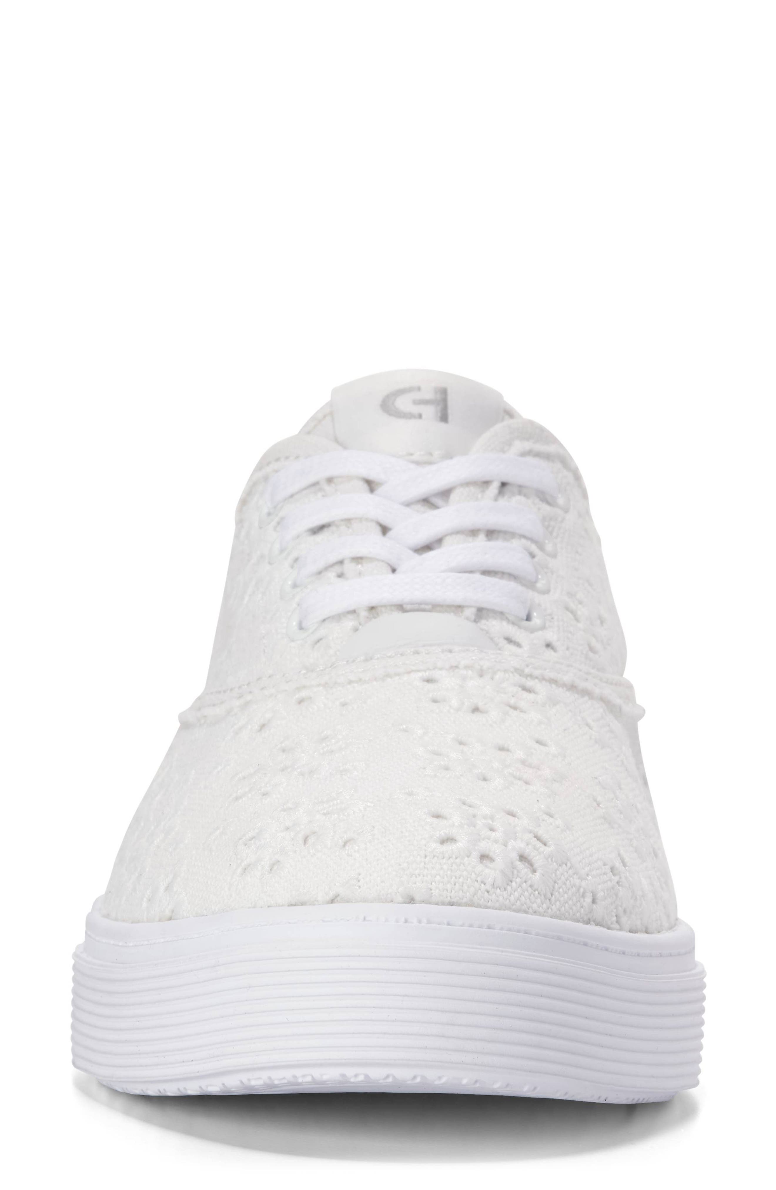 GrandPro Harbor Sneaker, Alternate, color, WHITE CANVAS FANCY FLEUR