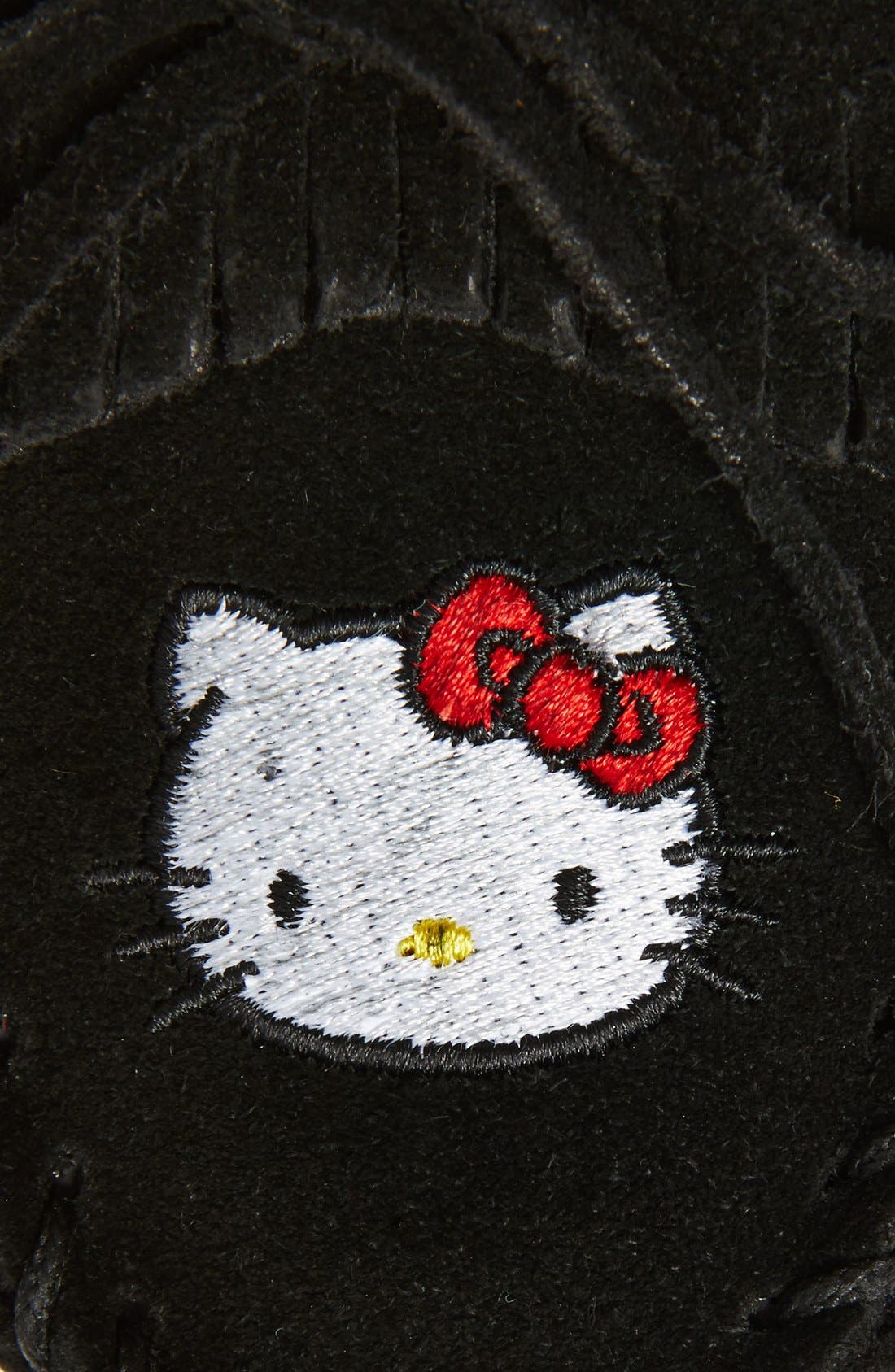 Minnetonka 'Hello Kitty<sup>®</sup> - Kilty' Moccasin, Alternate, color, 