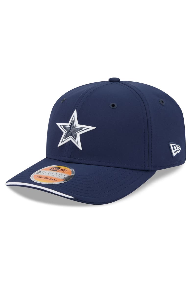 Men's New Era Navy Dallas Cowboys 2026 Sideline 9SEVENTY Adjustable Hat, Main, color, Navy
