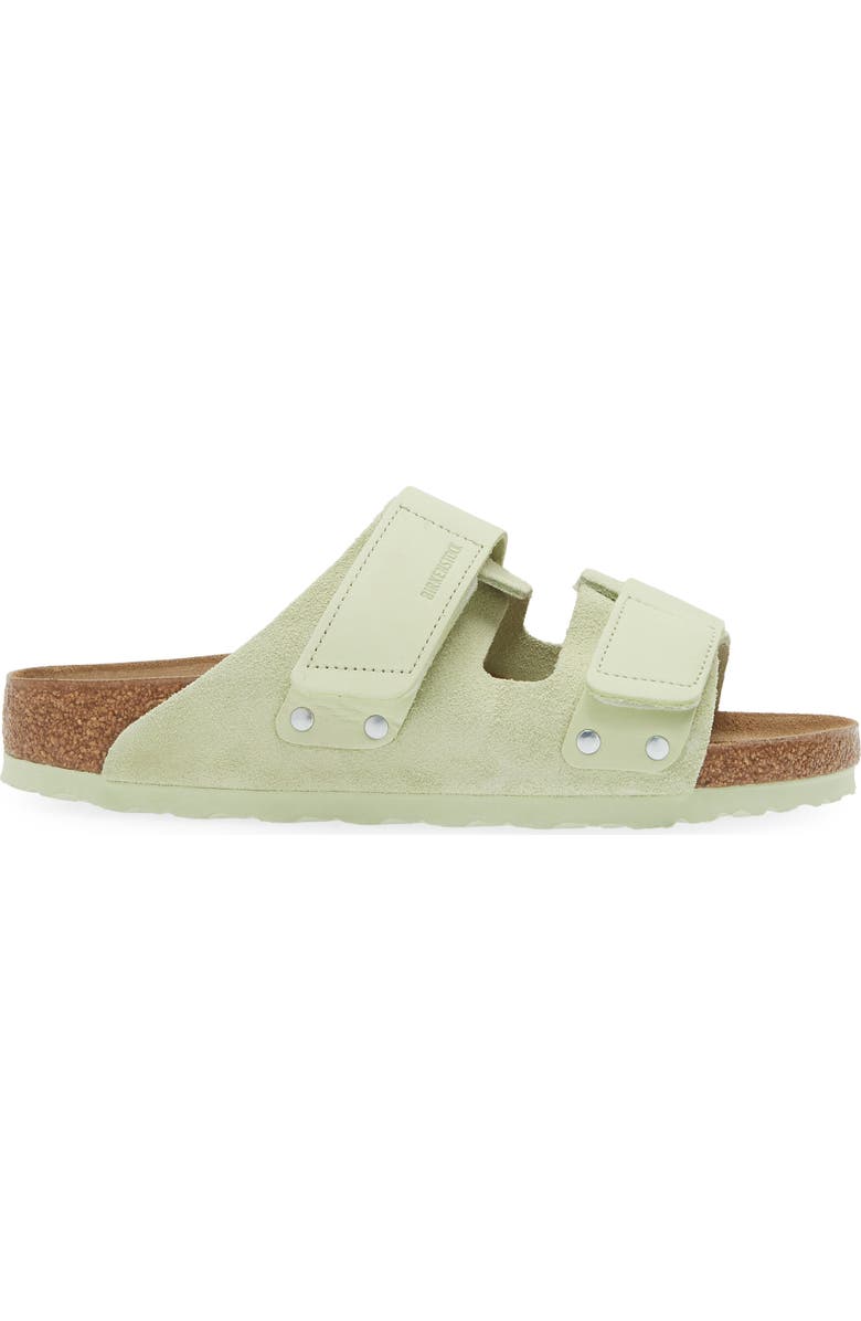Birkenstock Uji Slide Sandal, Alternate, color, Green