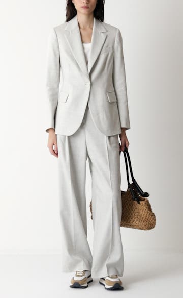 Eleventy One-Button Linen & Wool Blazer | Nordstrom