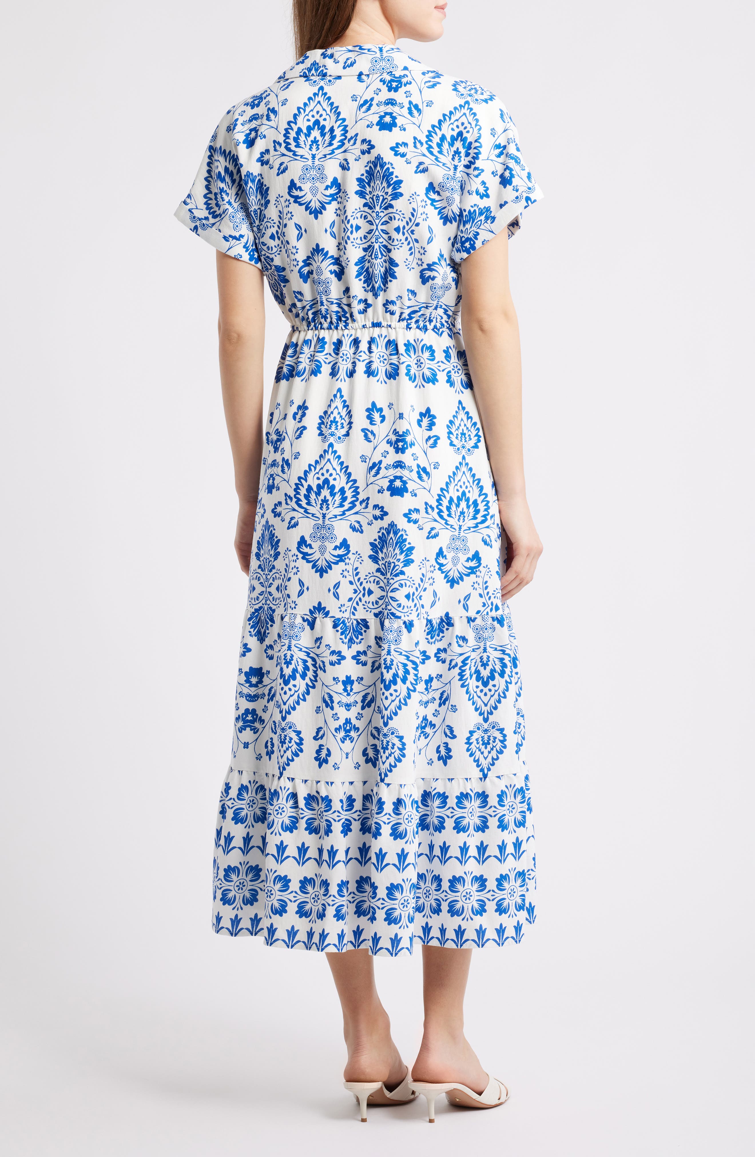 Mixed Paisley Print Dress - image 2