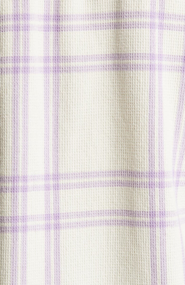 Obey Bennie Regular Fit Plaid Short Sleeve Cotton Button-Up Shirt, Alternate, color,