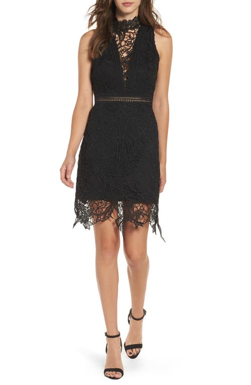 Astr The Label Felicity Sheath Dress In Black