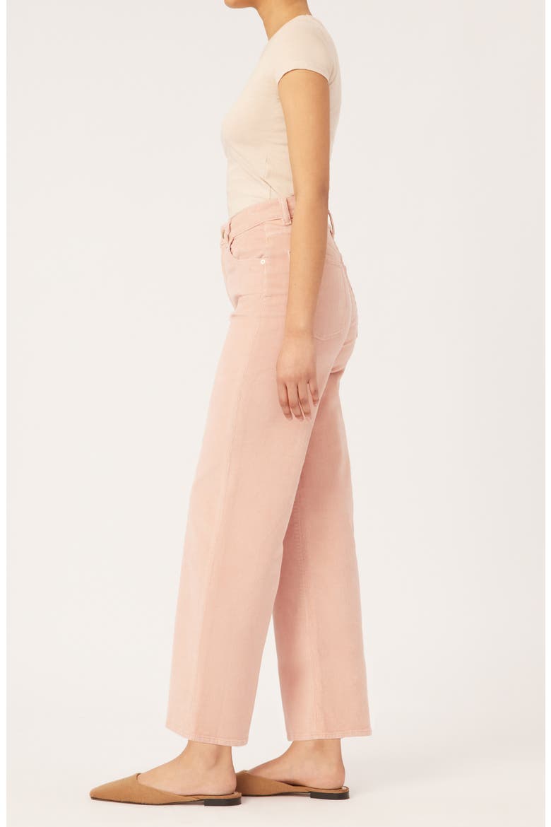Hepburn High Waist Wide Leg Jeans, Alternate, color, ROSE VALE