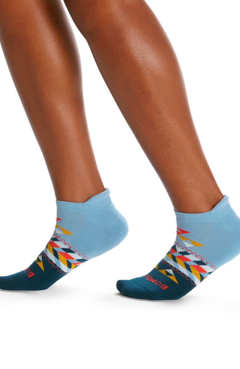 Bombas Prism Snowflake Tab Ankle Socks, Main, color, 
