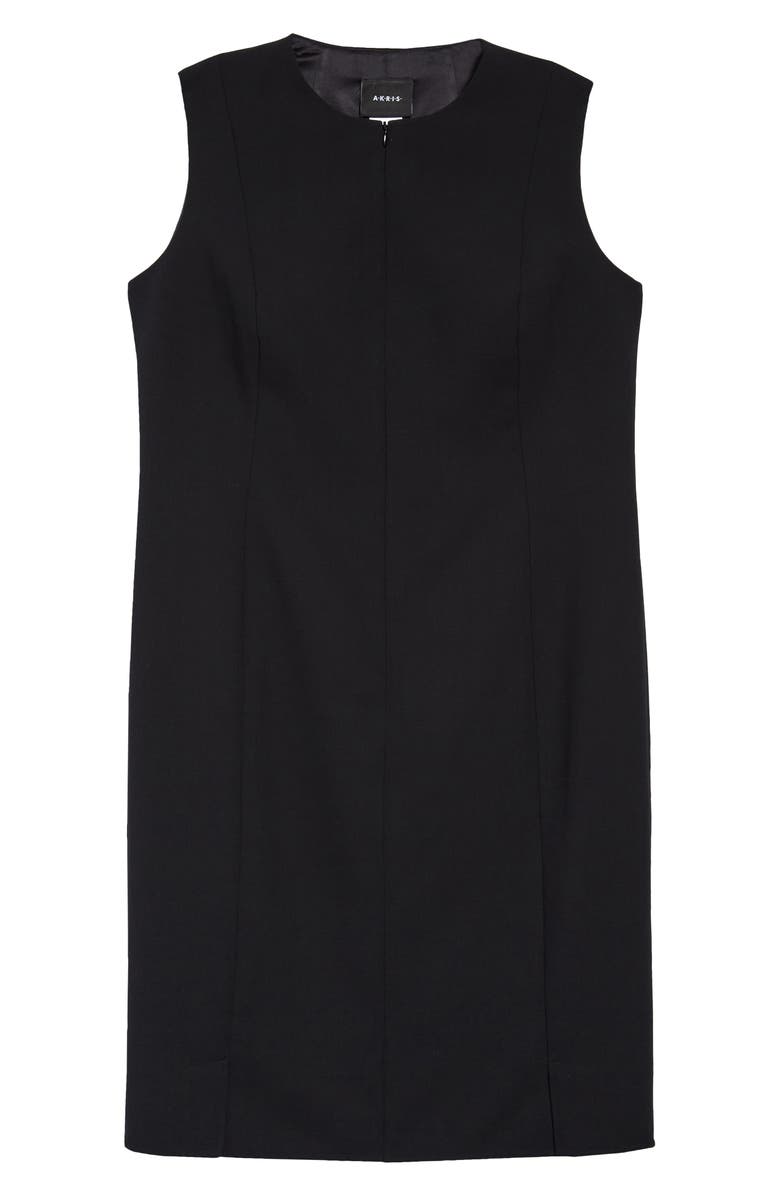 Akris Sleeveless Wool Blend Dress, Main, color, 