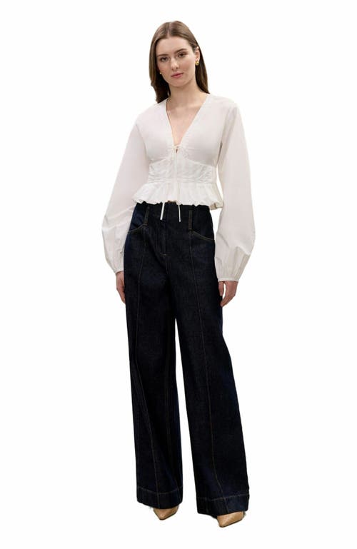REBECCA TAYLOR REBECCA TAYLOR YARA POPLIN BLOUSE