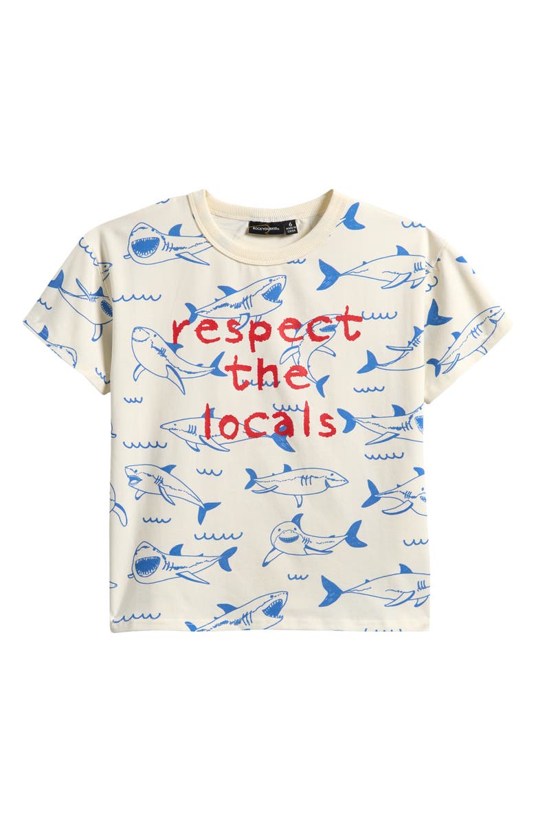 Rock Your Baby Kids' Respect the Locals Graphic T-Shirt, Main, color, 