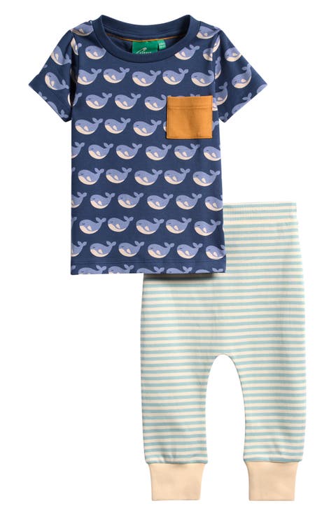 Kids' Organic Cotton T-Shirt & Sweatpants Set (Baby & Toddler)