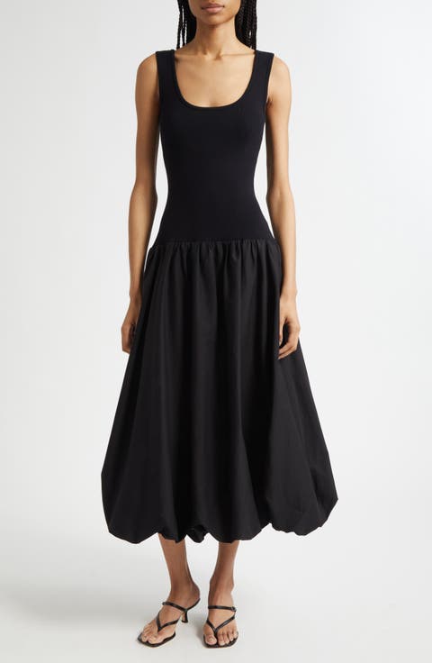 Nera Bubble Hem A-Line Dress