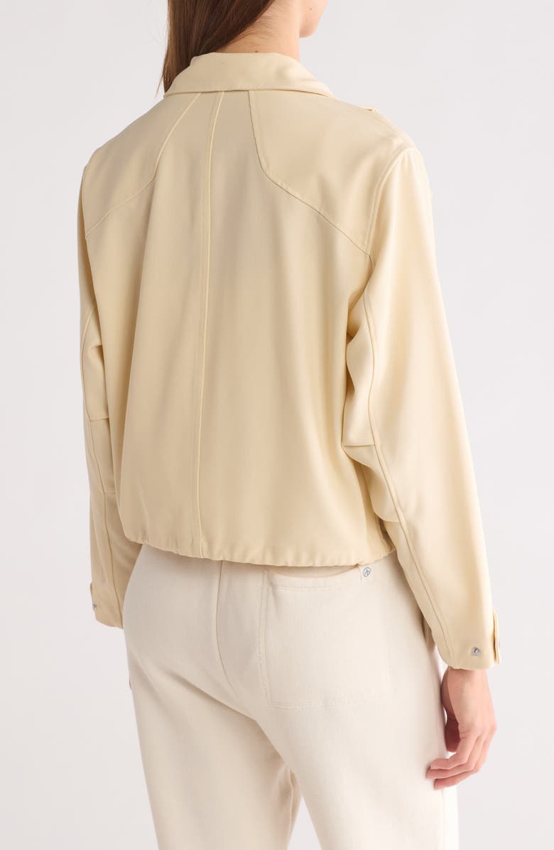 rag & bone Trail Crop Jacket, Alternate, color, Ecru
