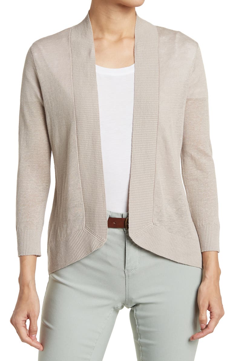 Tommy Bahama Lea Linen Cardigan, Main, color, 