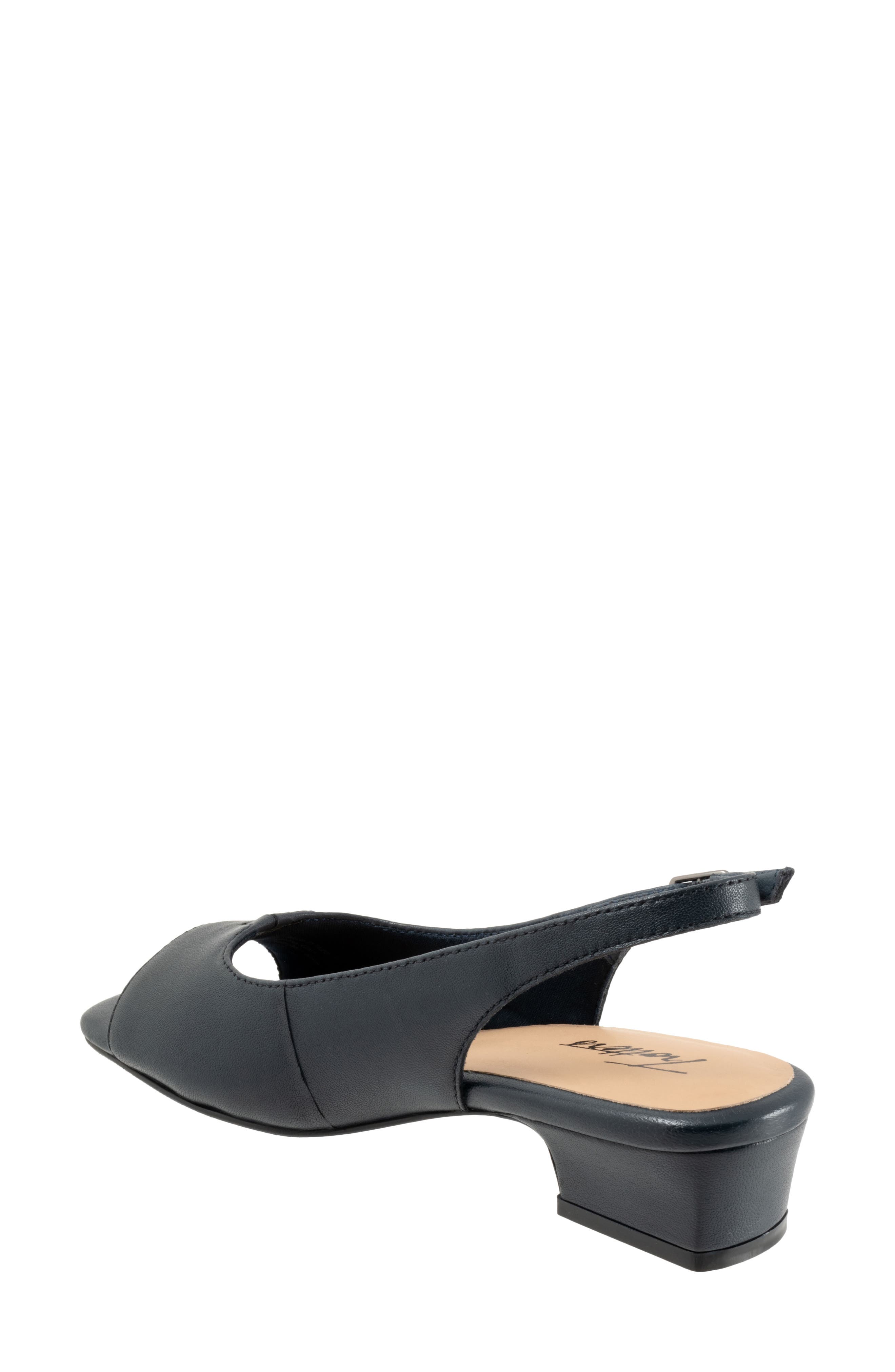 Dawn Slingback Sandal, Alternate, color, NAVY