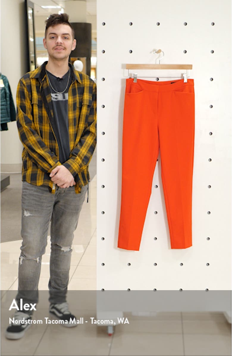 Crop Straight Leg Pants, sales video thumbnail