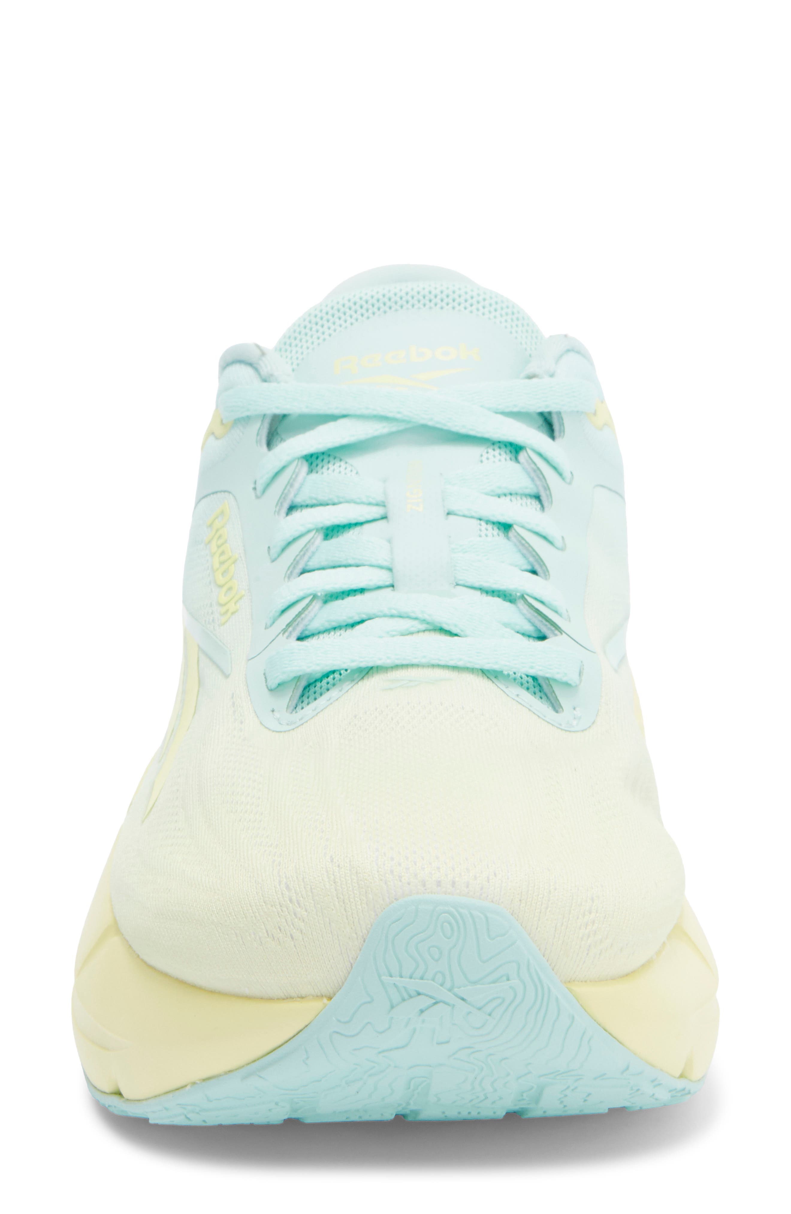 Reebok Zignition Running Sneaker, Alternate, color, Aqua Yellow White
