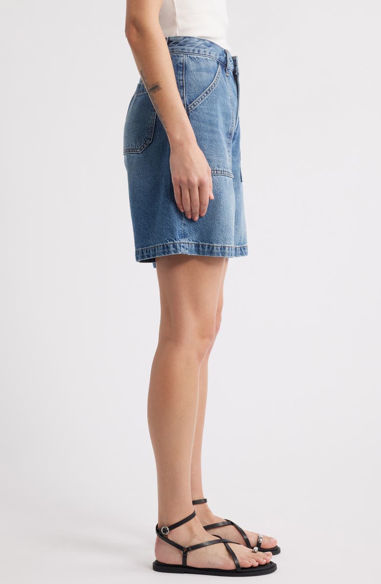 FRAME The Utility Denim Shorts, Alternate, color, Stranger