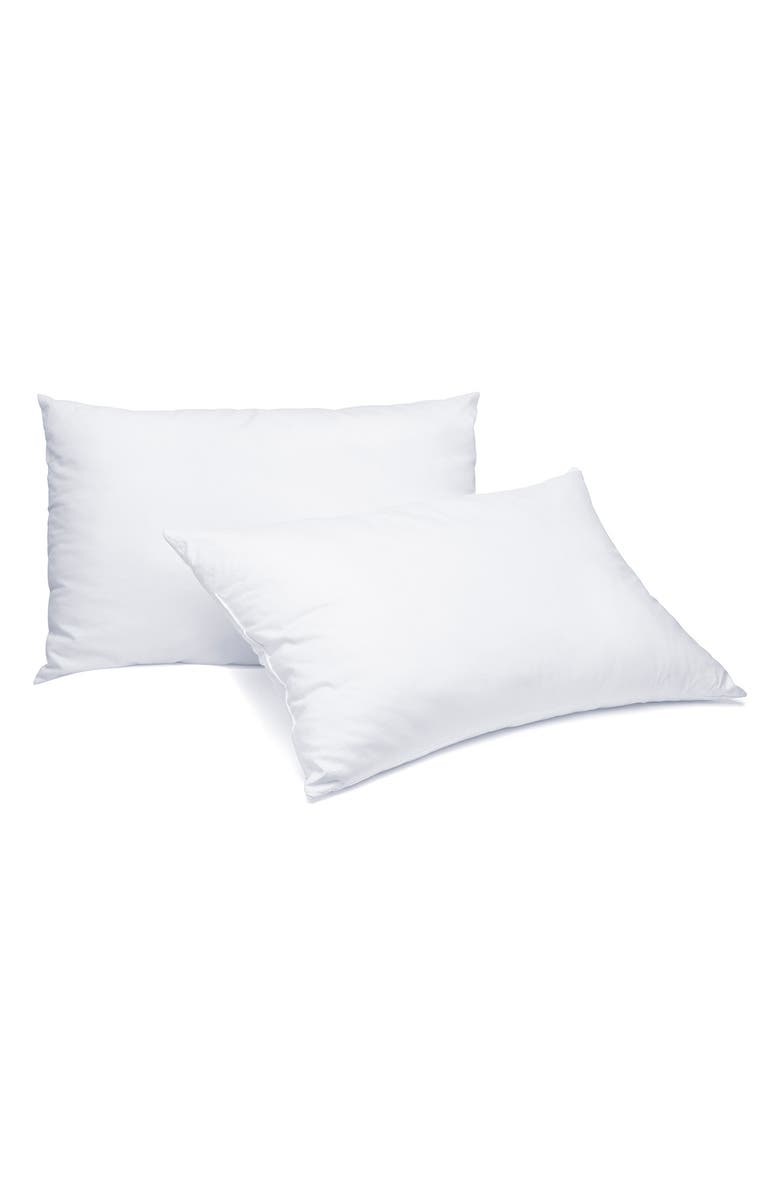 Martex Set of 2 Standard Pillows, Main, color, White