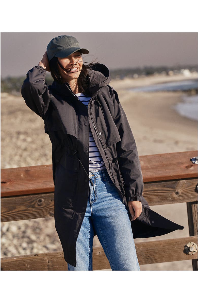 Lands' End Crinkle Raincoat, Alternate, color,