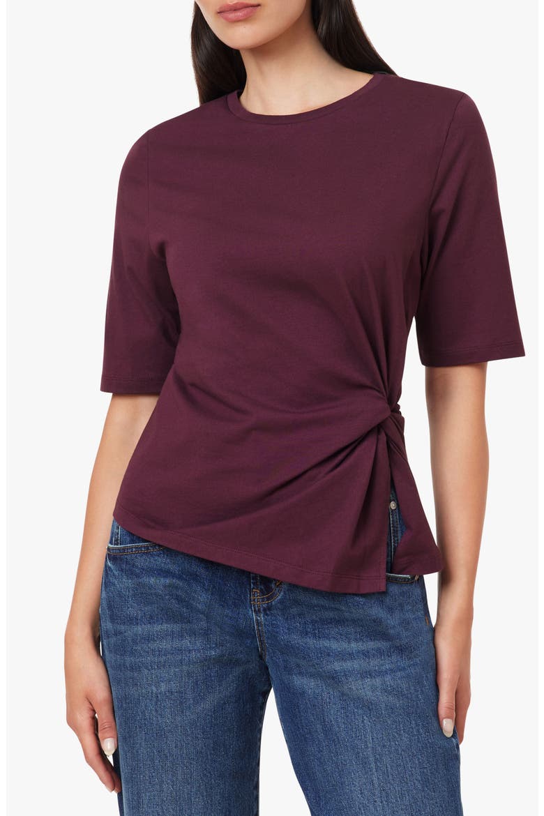 The Jaydn Side Twist Top, Main, color, WINETASTING