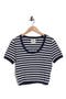 selected Navy / Ecru Stripe