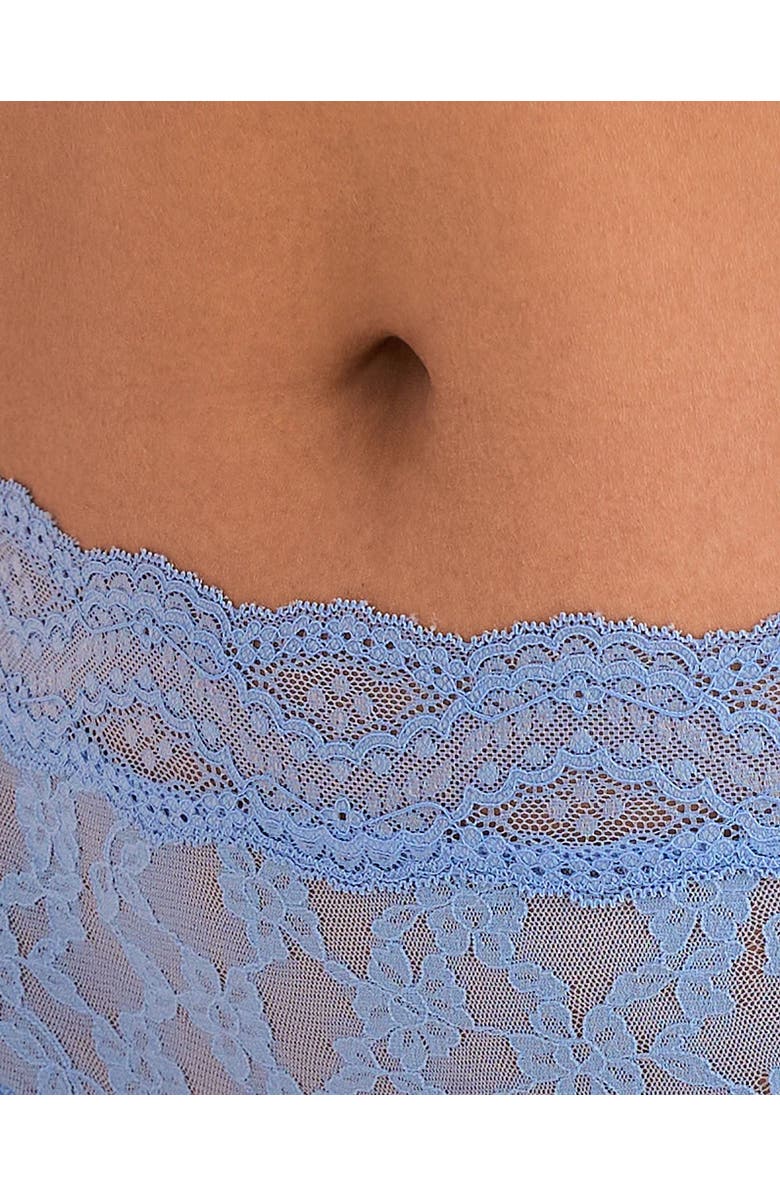 Adore Me Marine High Waisted Panties, Alternate, color, Medium Blue