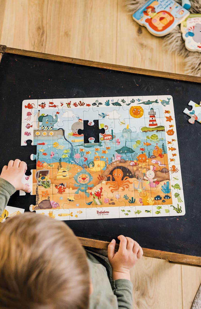 Bababoo and friends<sup>®</sup> Underwater Search-and-Find Puzzle Game, Alternate, color, Multi / Blue