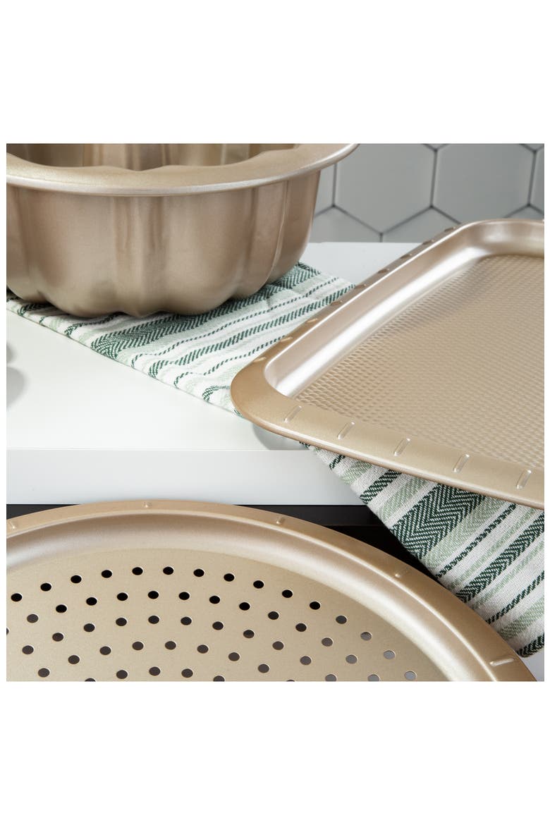 Leo Balance 3-Piece Nonstick Bakeware Set, Alternate, color, BEIGE