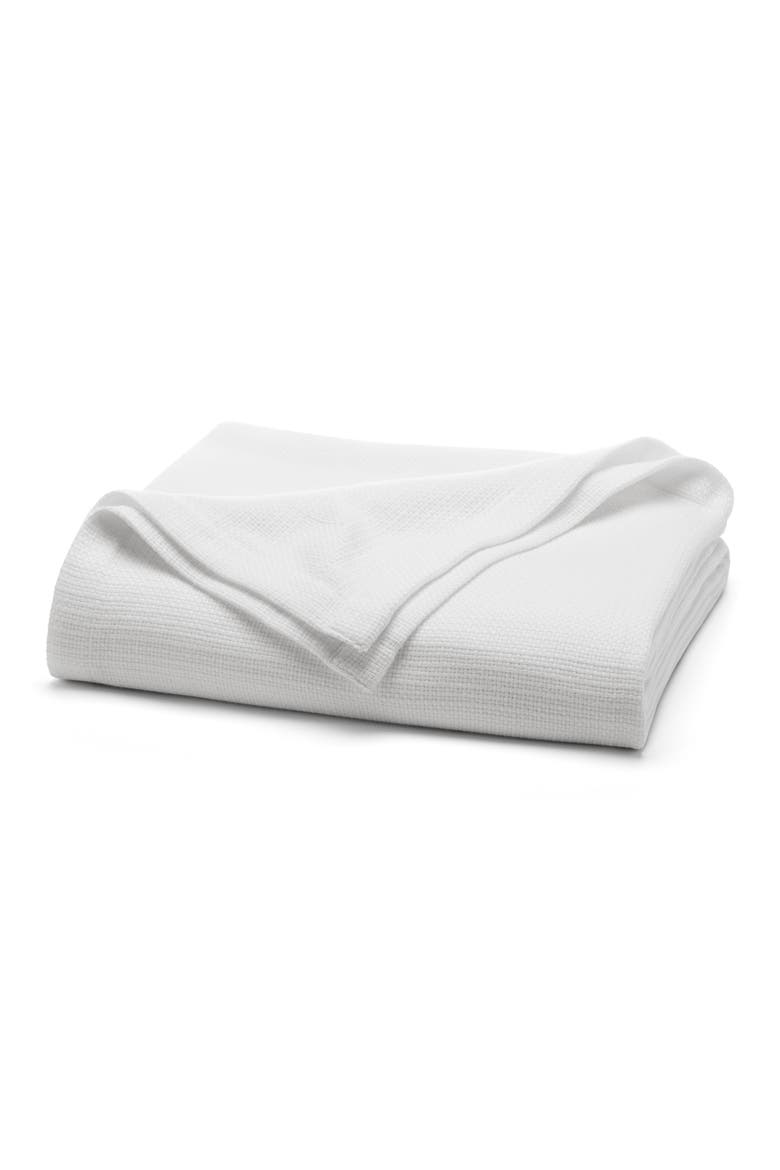 Lightweight Bed Blanket, Main, color, WHITE
