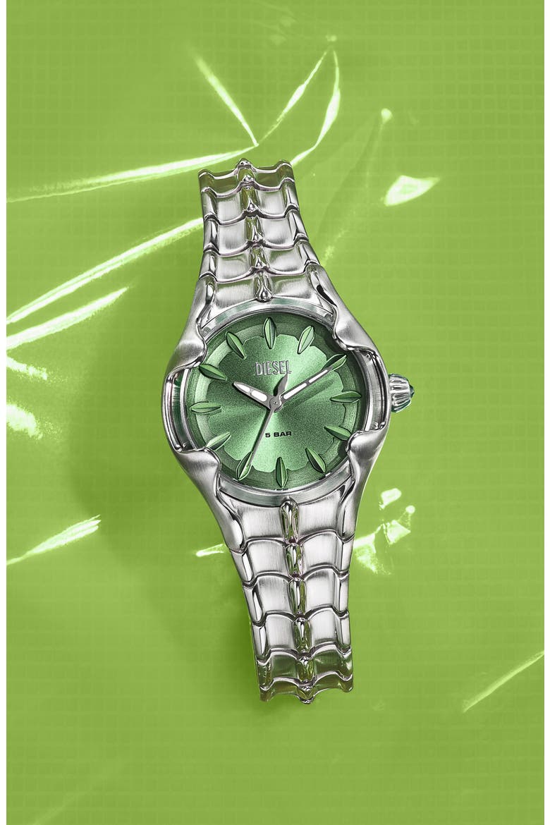 Vert Bracelet Watch, 32mm, Alternate, color, SILVER