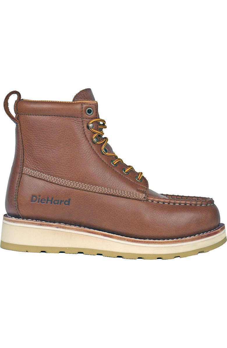 DieHard Malibu 6 Inch Rust Composite Toe Work Boot, Alternate, color, Brown
