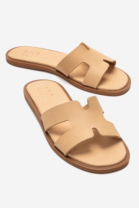 Biora Leather Slide