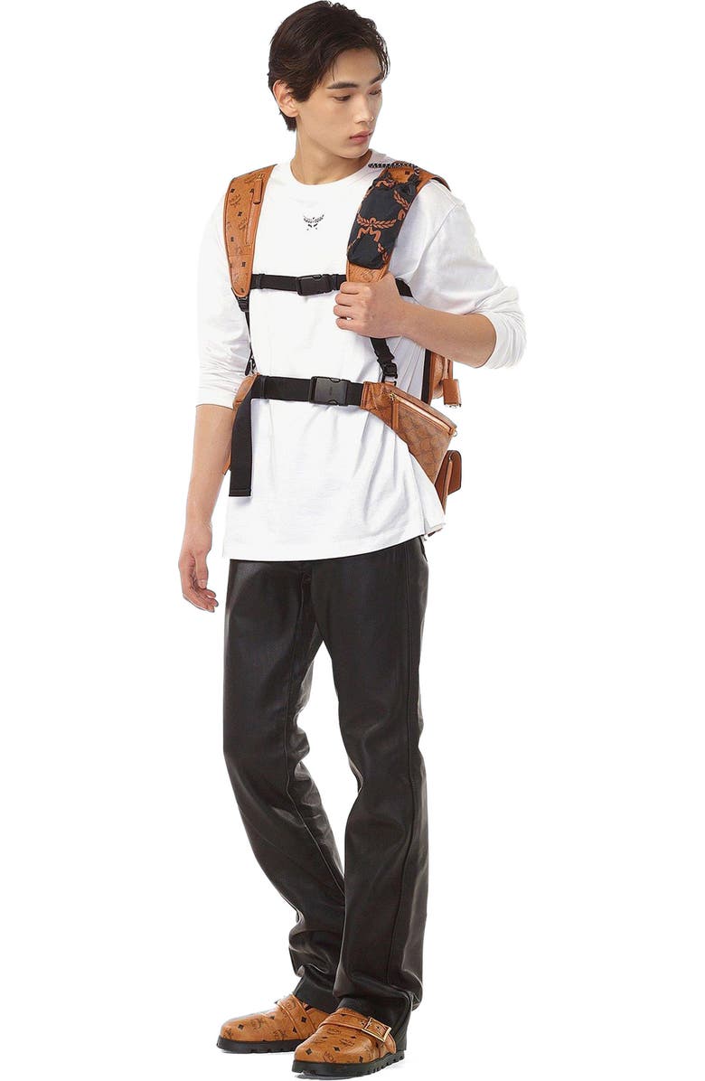 MCM Aren Multi-Backpack in Visetos, Main, color,