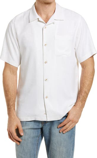 Tommy Bahama Tropic Isle Short Sleeve Button-Up Silk Camp