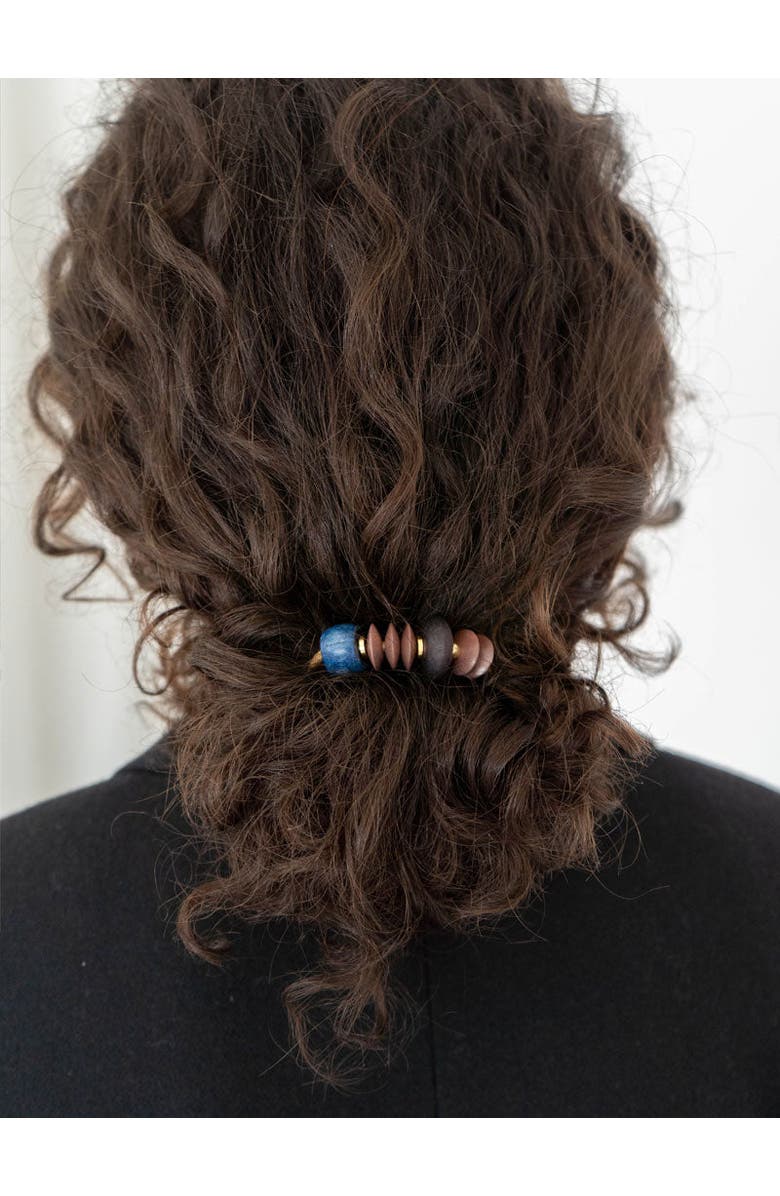 By Lilla Amber Capsule Bracelet Hair Tie, Alternate, color, Multi