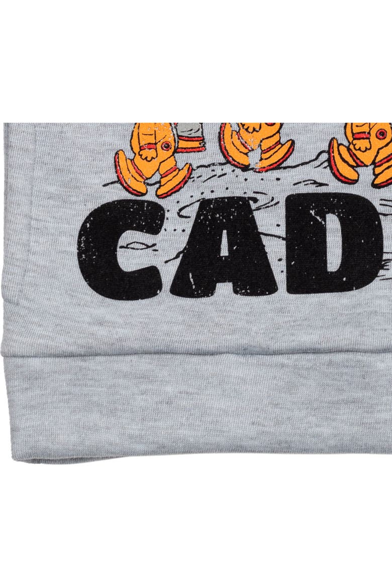 Fleece Hoodie, Alternate, color, Snoopy Heather Grey