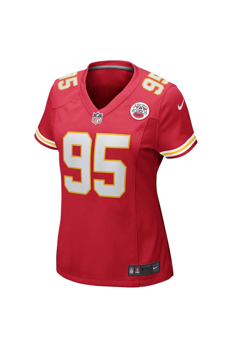 Women's Nike Chris Jones Red Kansas City Chiefs Game Jersey, Alternate, color, Red