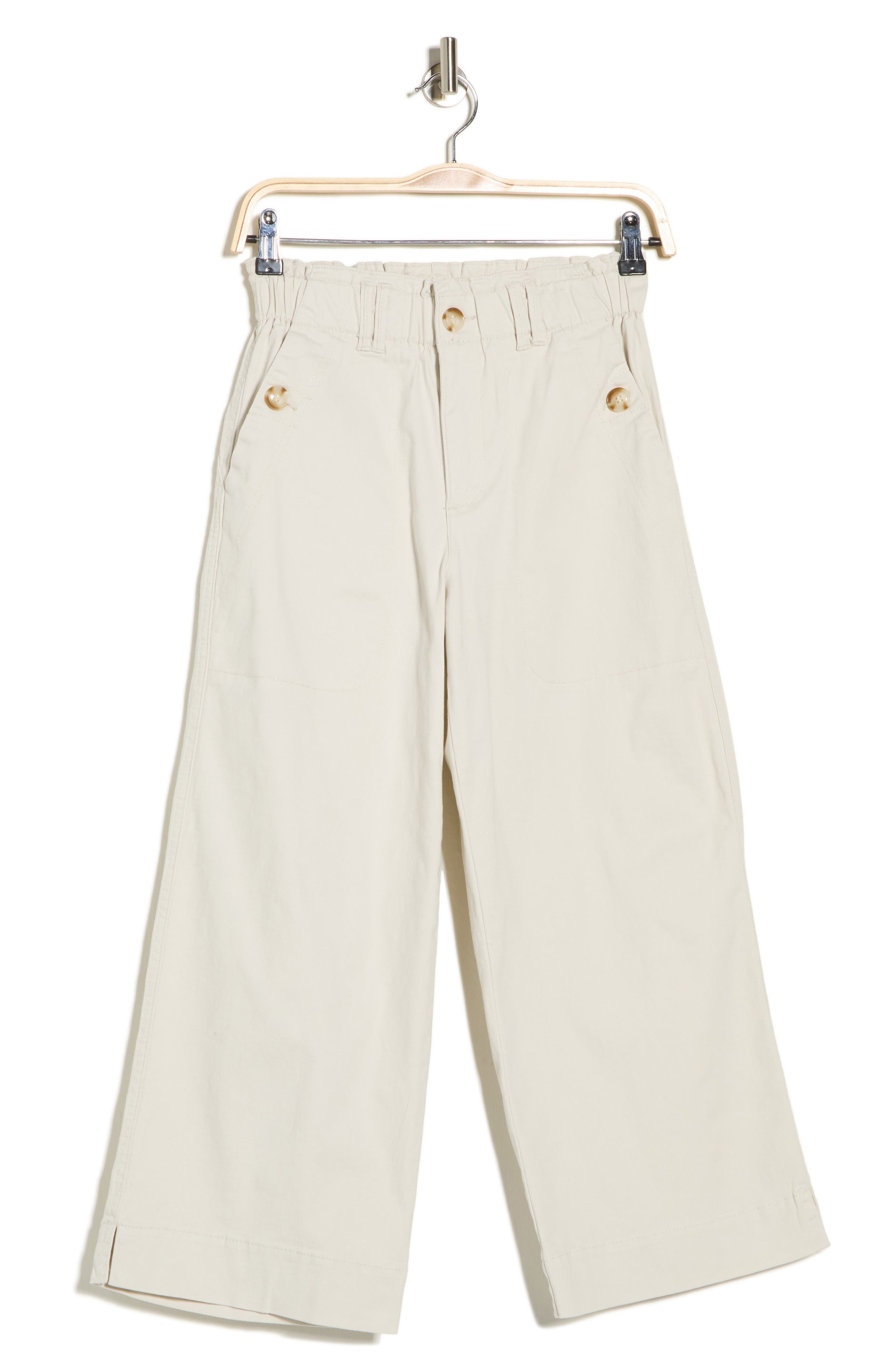 High Waist Crop Wide Leg Pants - image 5