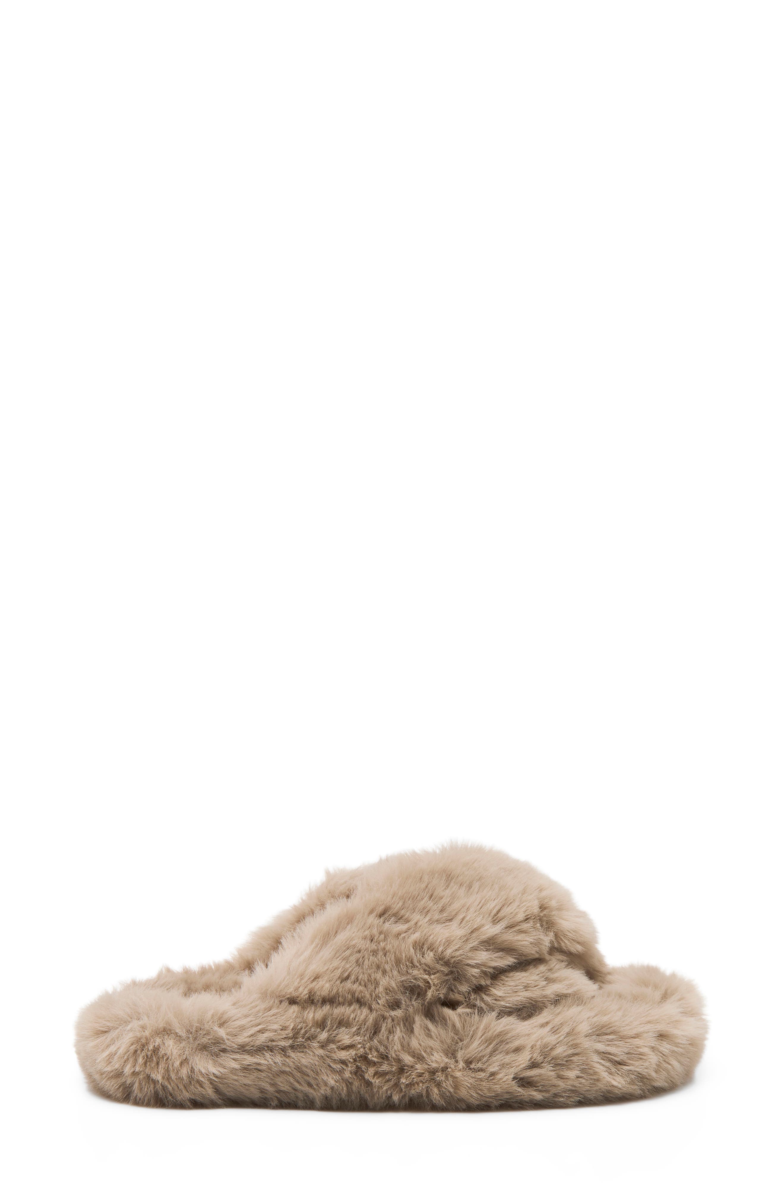 Counting Sheep 2.0 Faux Fur Slipper, Alternate, color, MINK