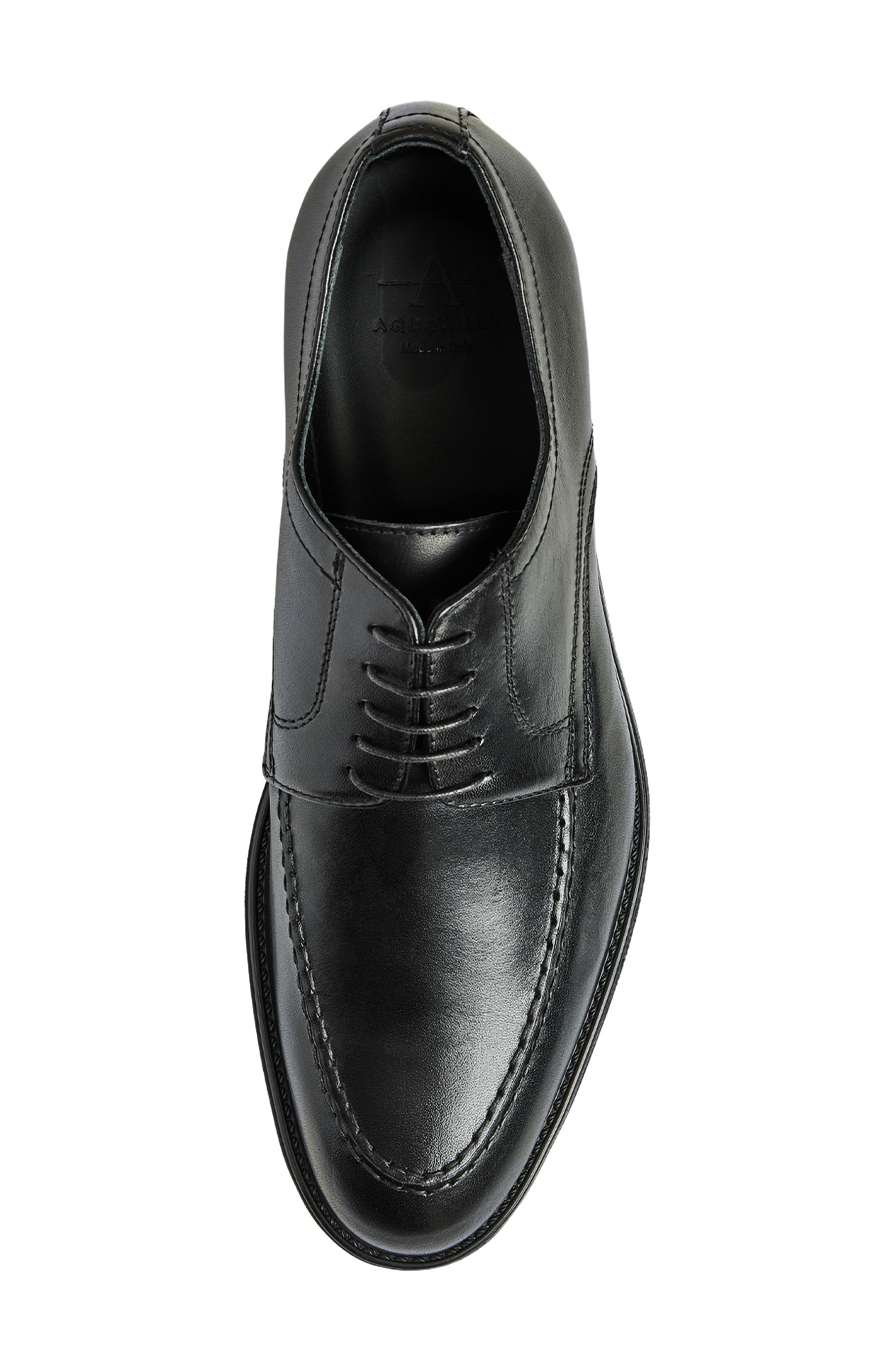 Sandro Water Repellent Derby, Alternate, color, BLACK LEATHER