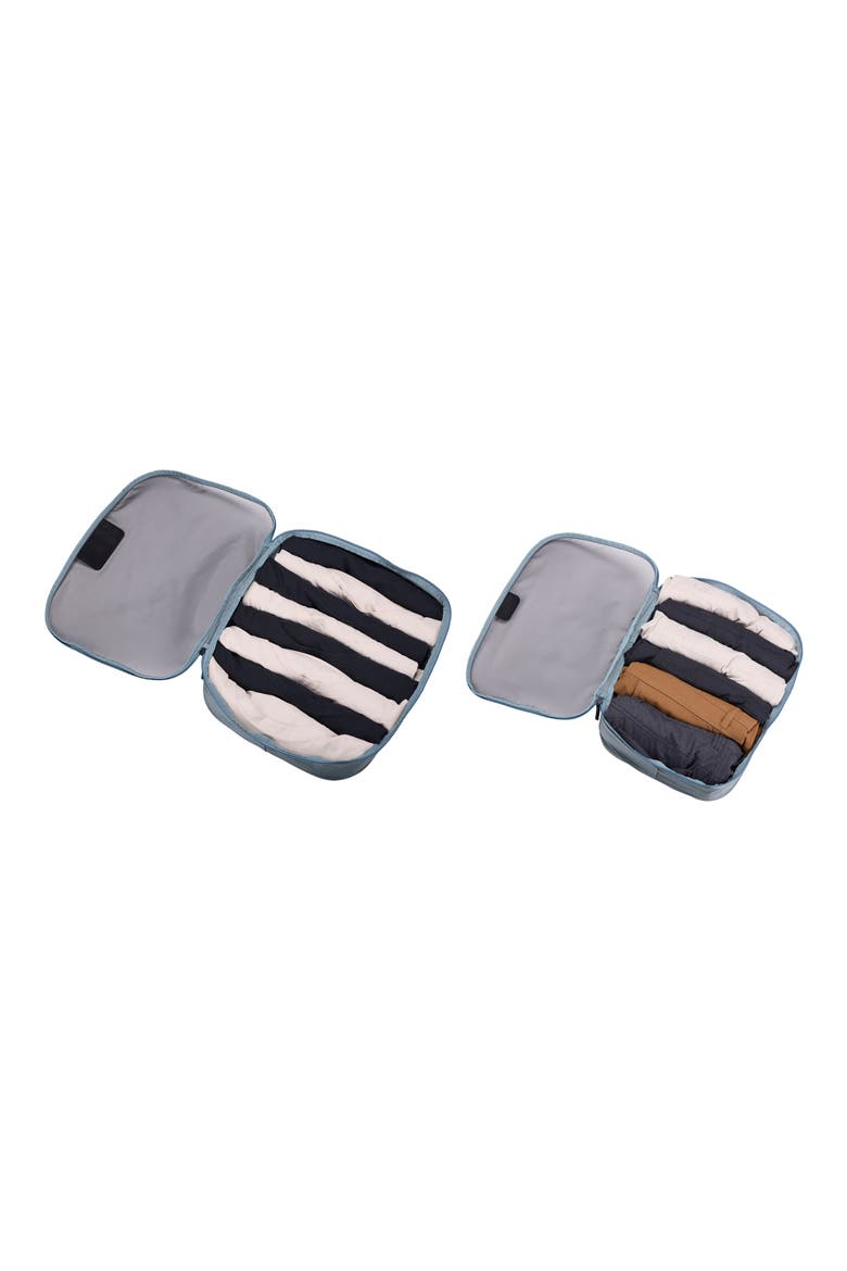 Family Packing Cube Set, Alternate, color, POND GRAY/ WHITE