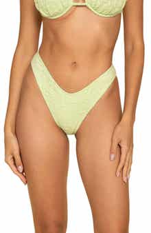 MONTCE Added Coverage Lulu Jacquard Bikini Bottoms