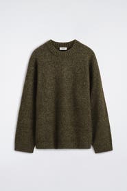 COS Oversized Alpaca-Blend Crew-Neck Sweater