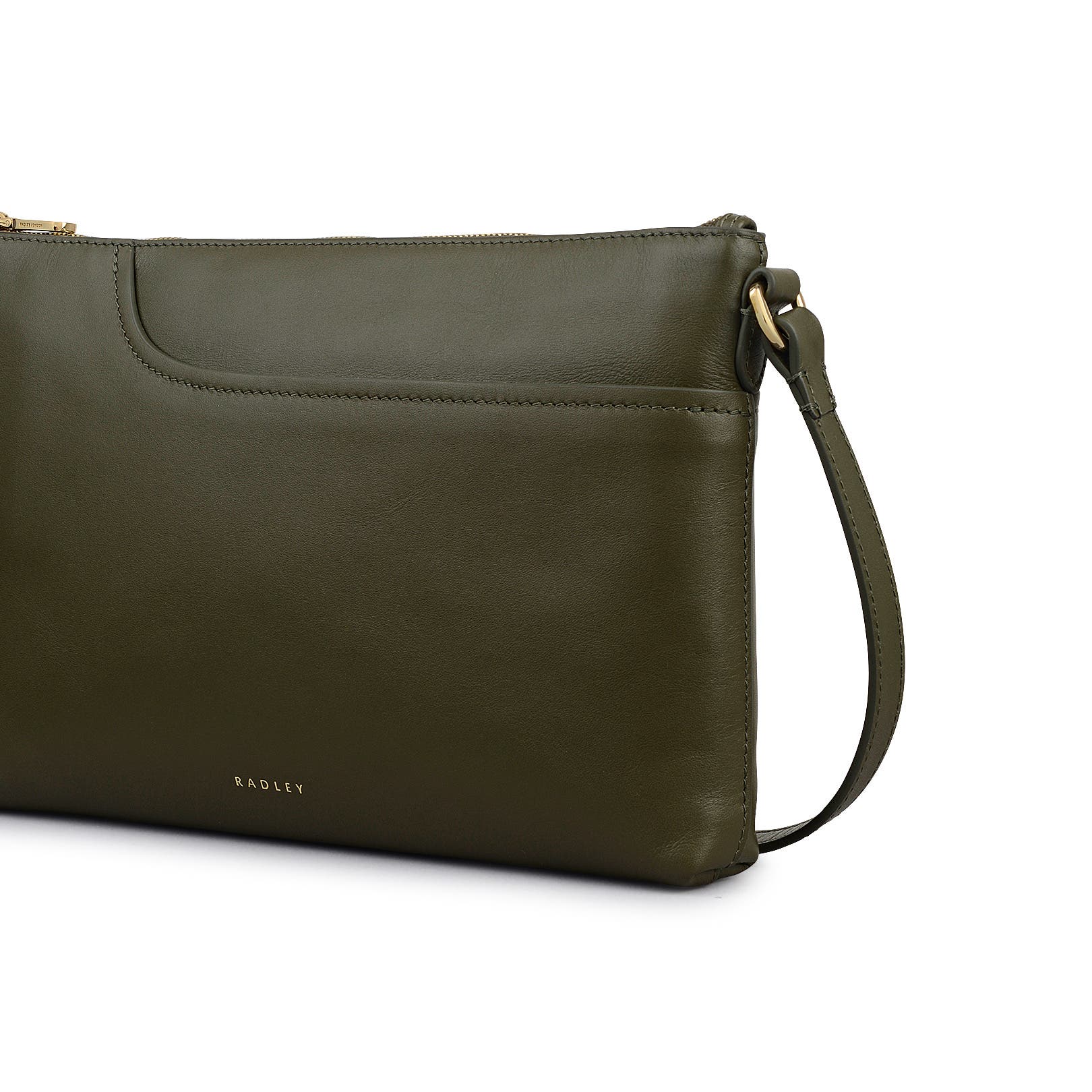 Radley Pockets Medium Ziptop  Crossbody Bag, Alternate, color, Pine Needle
