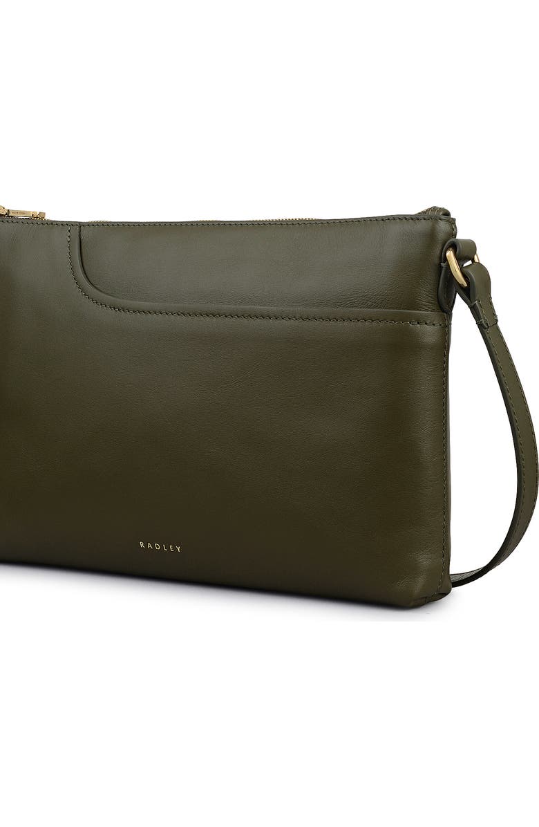 Radley Pockets Medium Ziptop Crossbody Bag, Alternate, color, Pine Needle